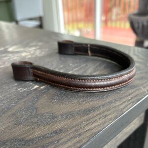 Cob Size Brown Leather Browband
